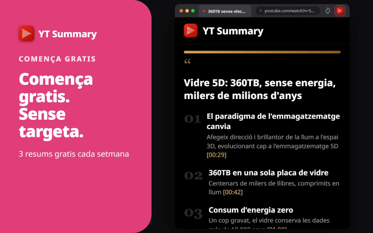 Comença gratis