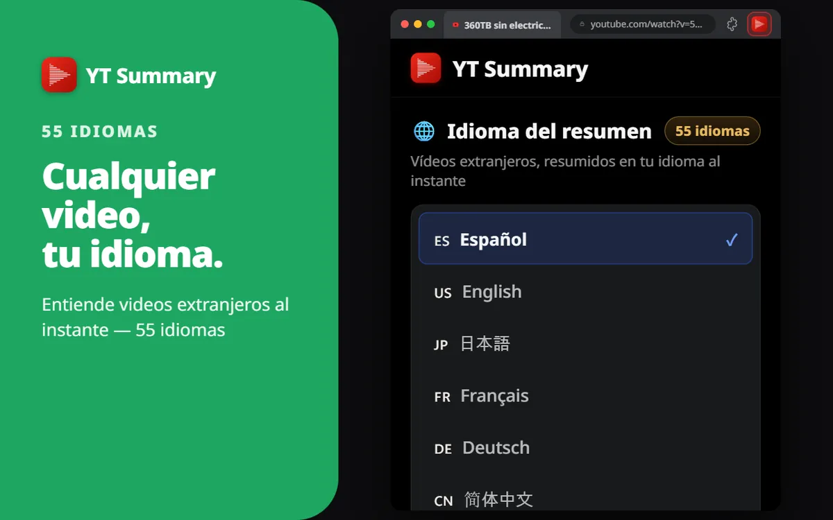 55 idiomas