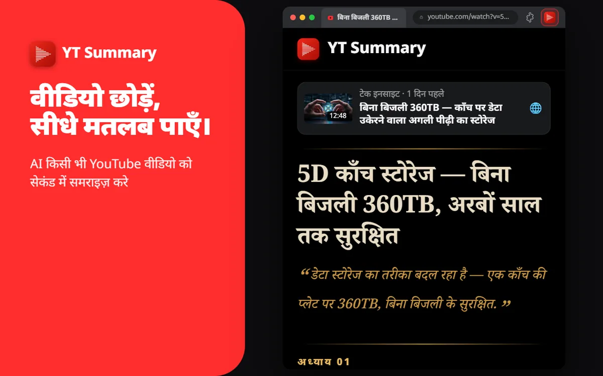 वीडियो लंबे हैं। समय अनमोल।