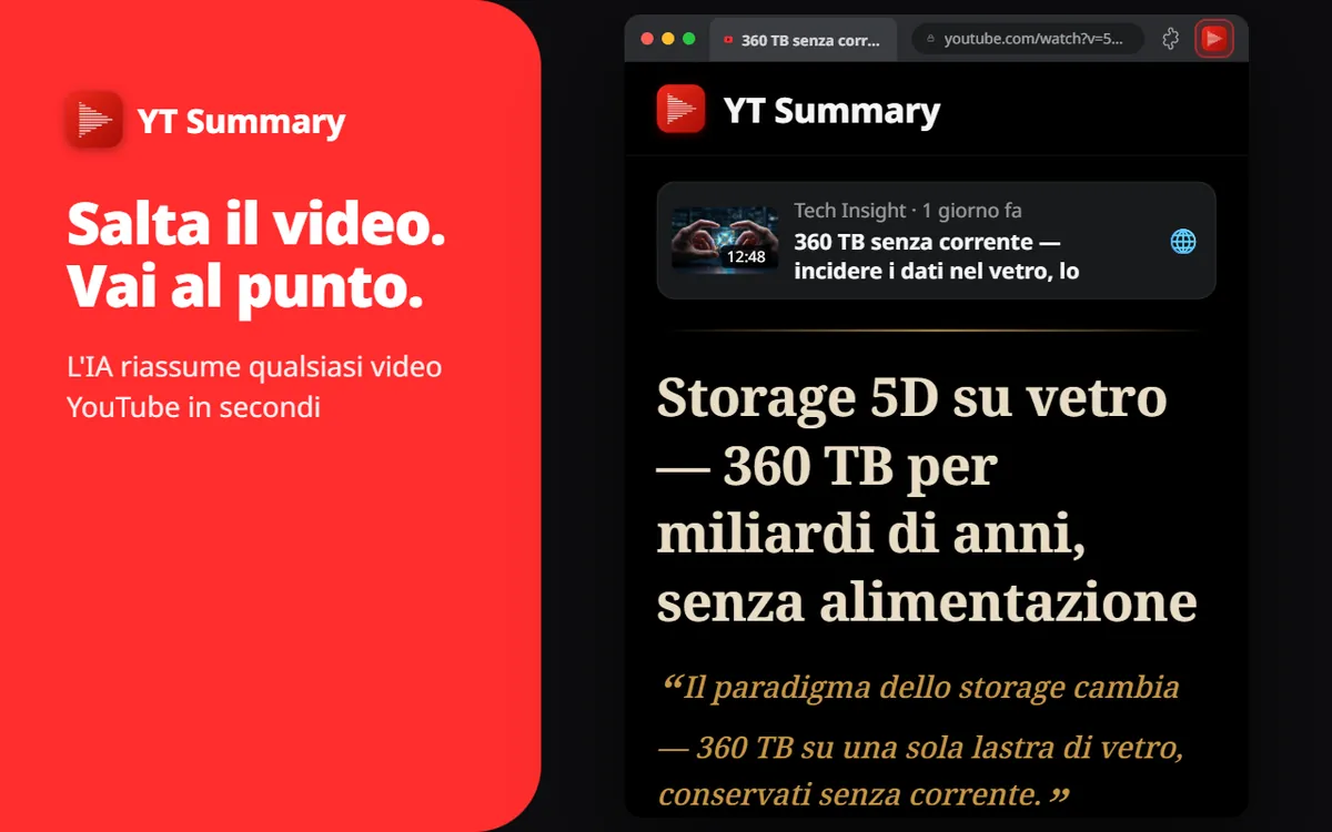 I video sono lunghi. Il tuo tempo, prezioso.