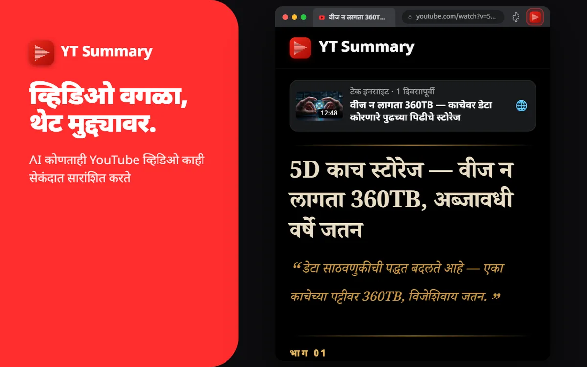 व्हिडिओ लांब आहेत। तुझा वेळ अमूल्य।