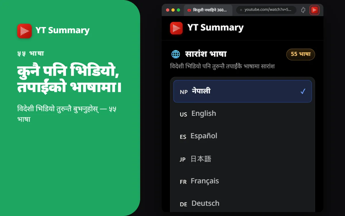 55 भाषा