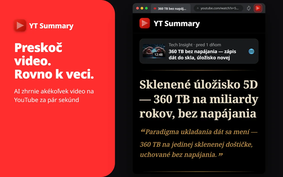 Videá sú dlhé. Tvoj čas vzácny.