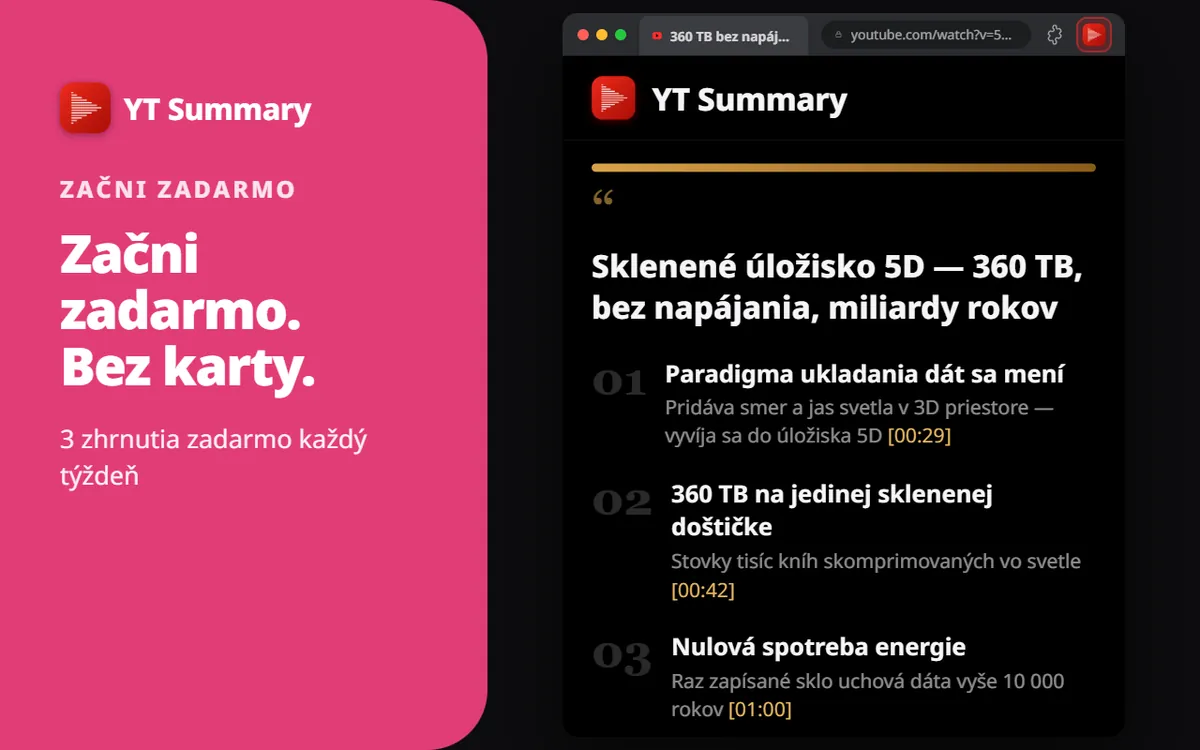 Začať zadarmo