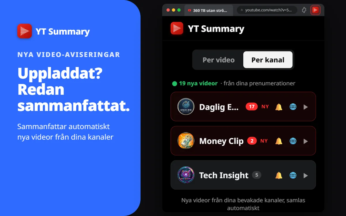 Nya videor