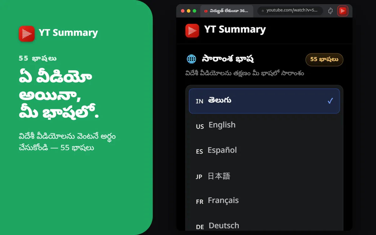 55 భాషలు