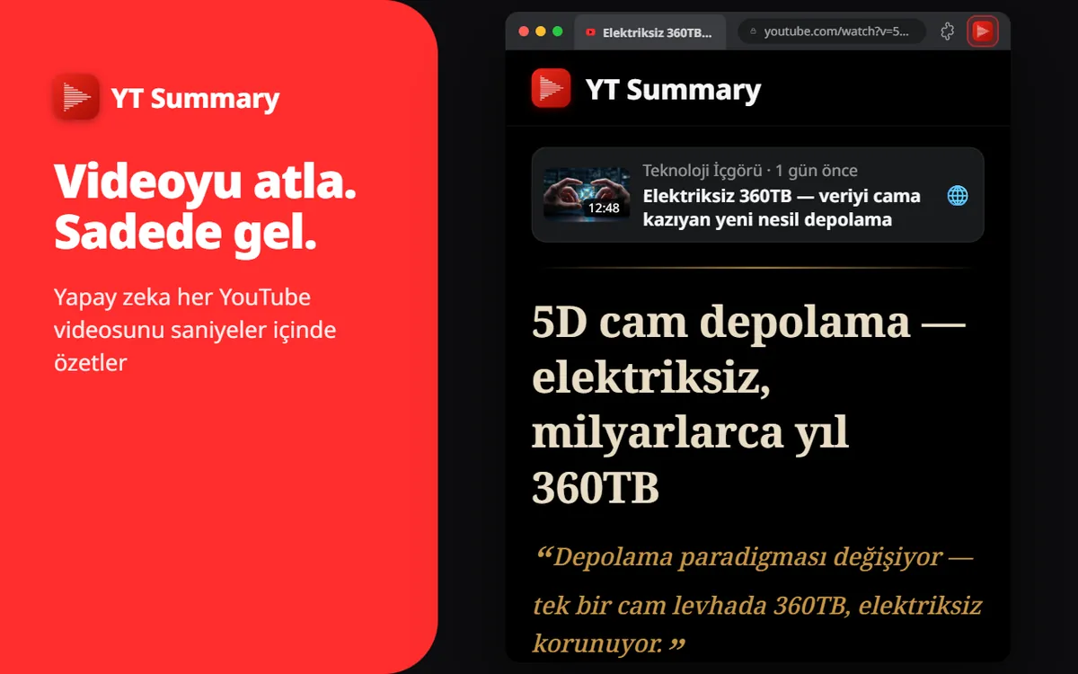 Videolar uzun. Zamanın değerli.