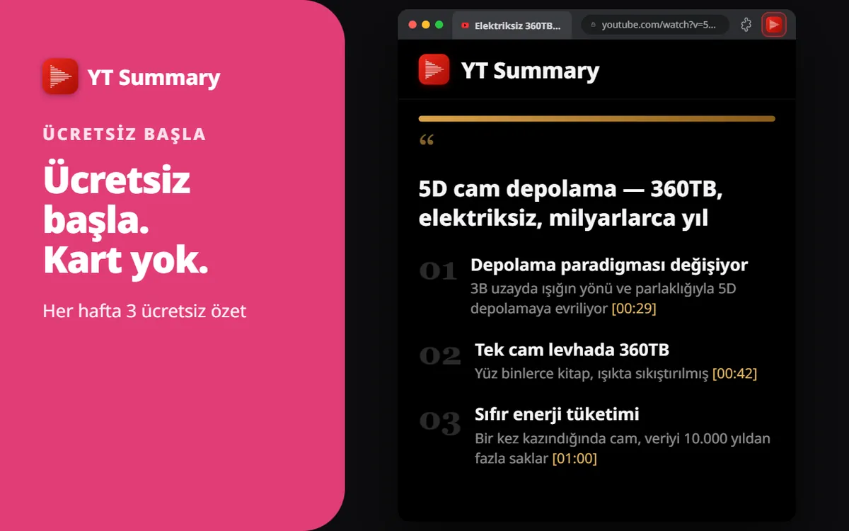 Ücretsiz başla
